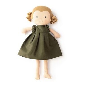 HAZEL VILLAGE
Fern Plush Doll In Linen Dress